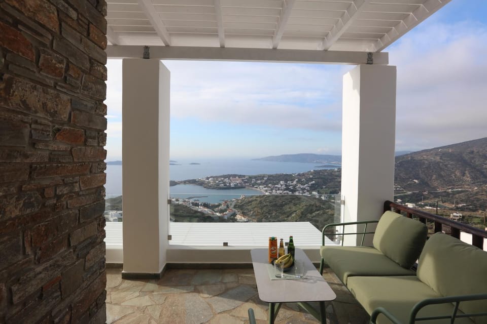 Patio, Day, Natural landscape, View (from property/room), Balcony/Terrace, Seating area, Sea view