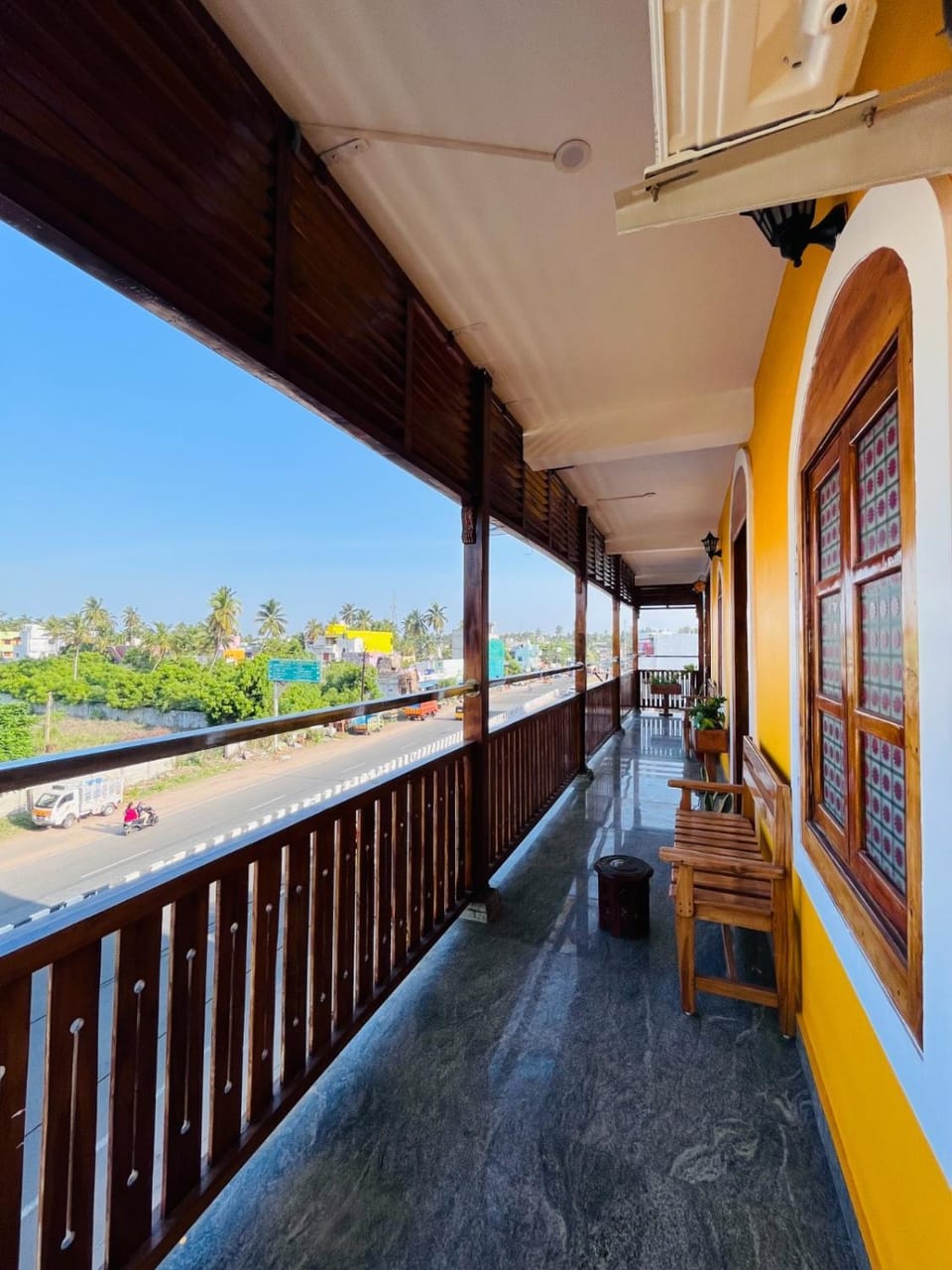 Balcony/Terrace, City view
