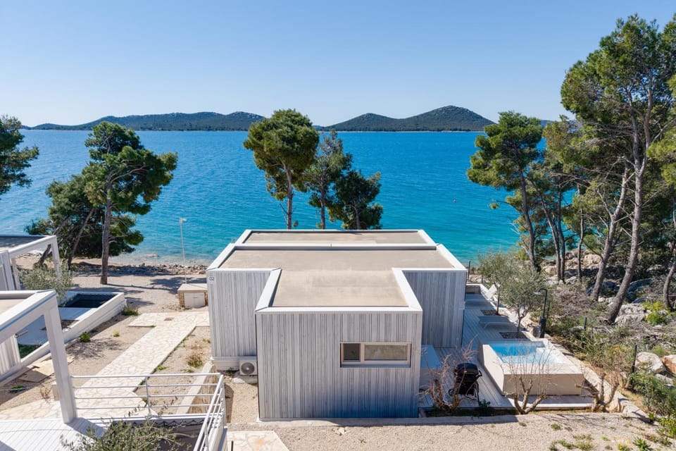 Property building, Bird's eye view, Beach, Sea view