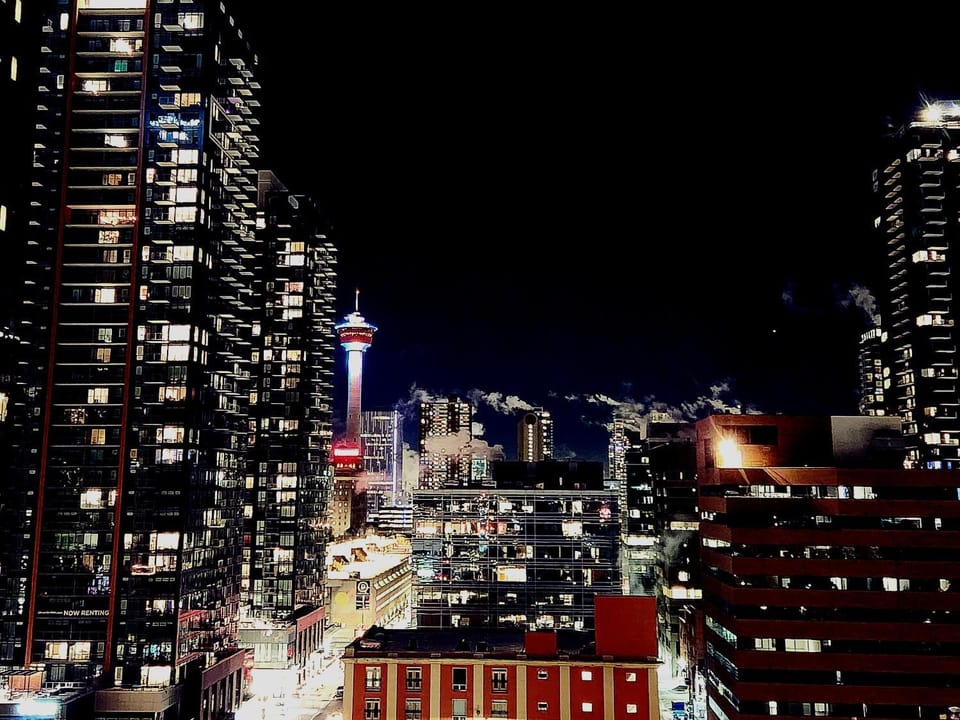 Night, City view