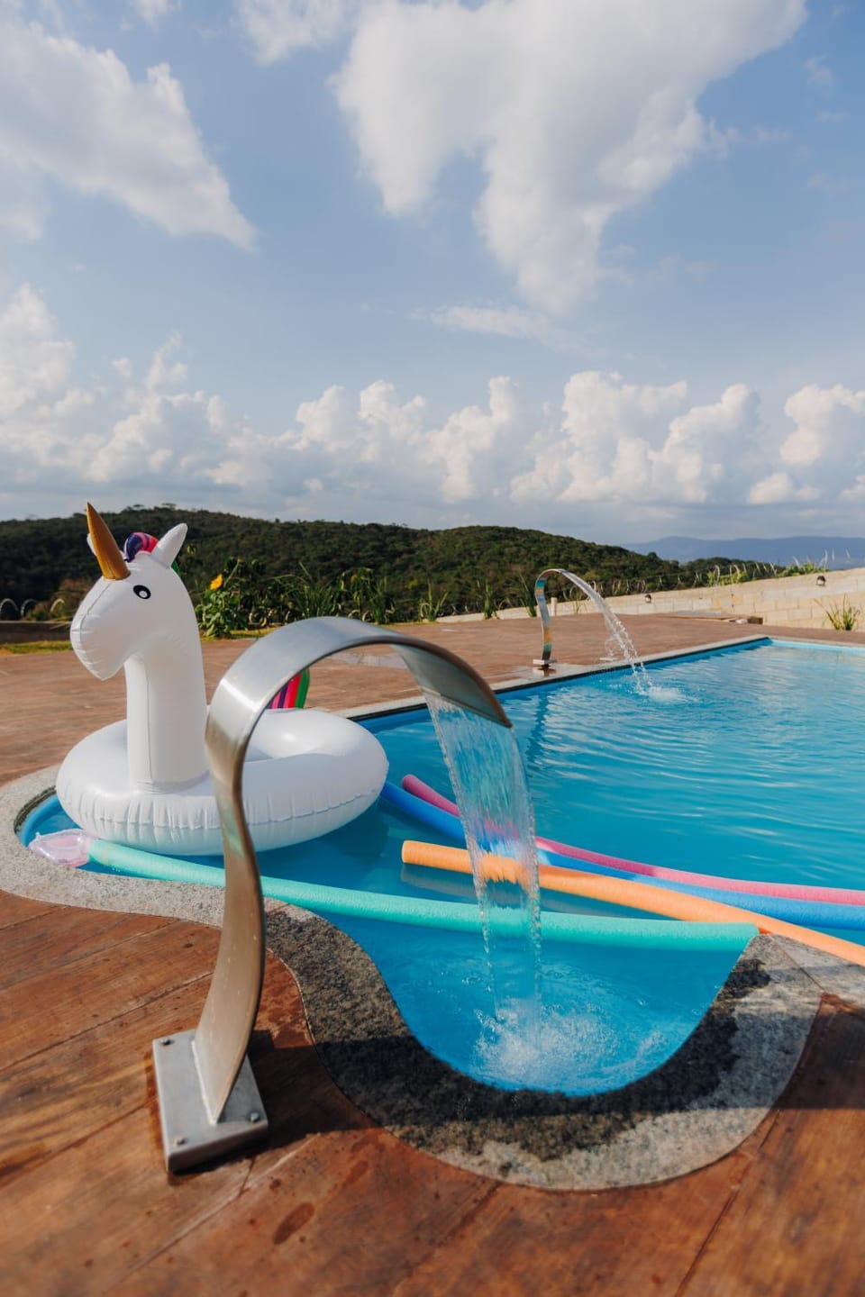 Day, Natural landscape, Mountain view, Pool view, Swimming pool, Swimming pool