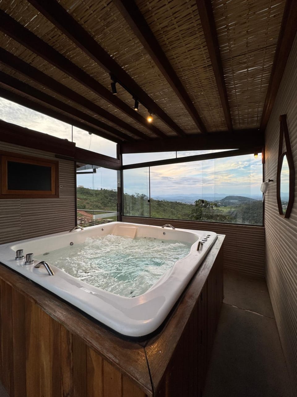 Hot Spring Bath, Hot Tub, Landmark view