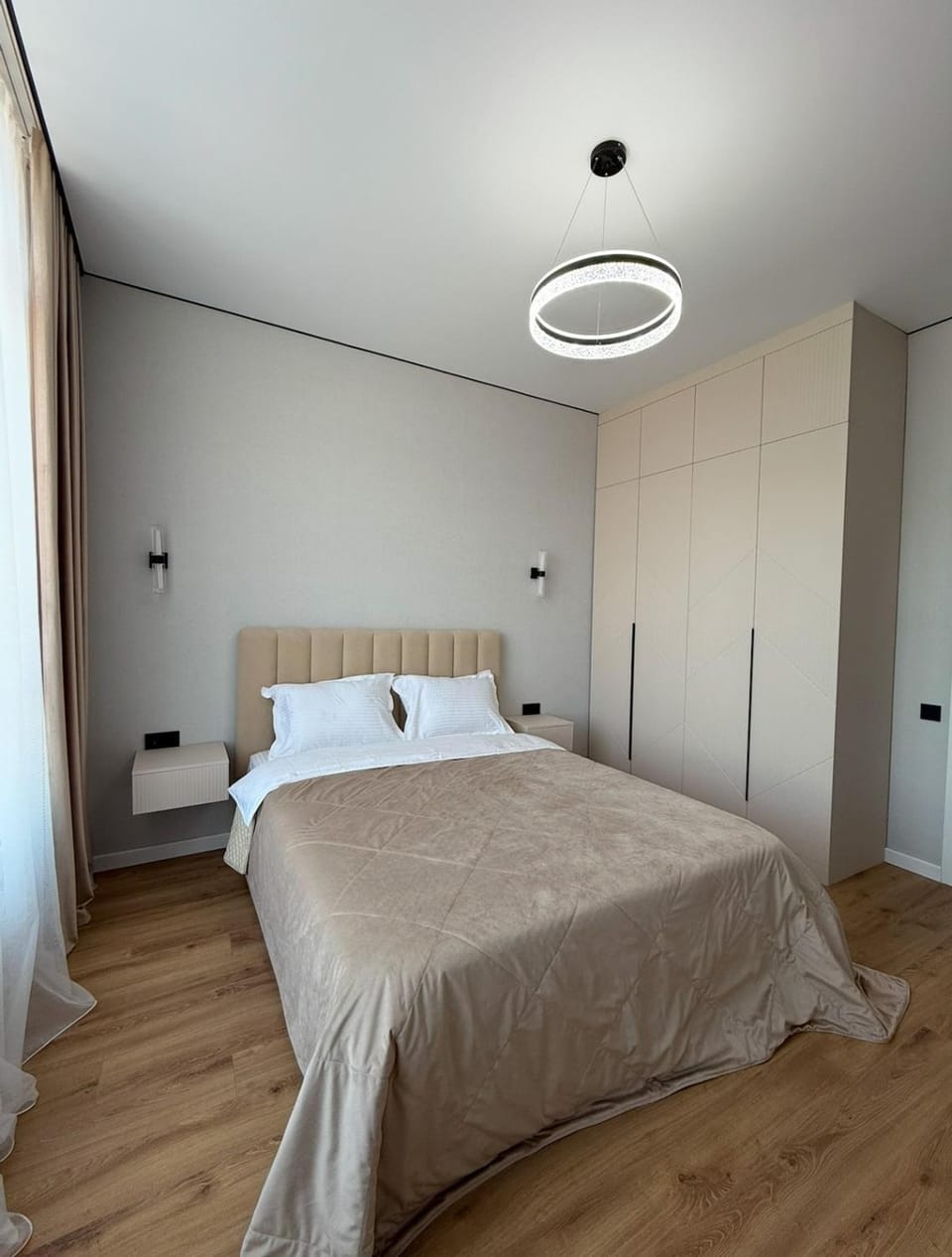 Bed, Bedroom, wardrobe