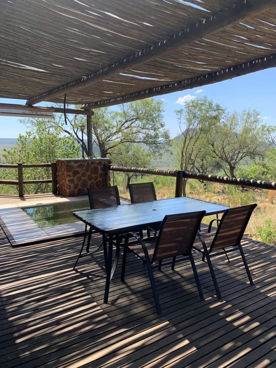 Patio, Day, Natural landscape, View (from property/room), Balcony/Terrace, Dining area