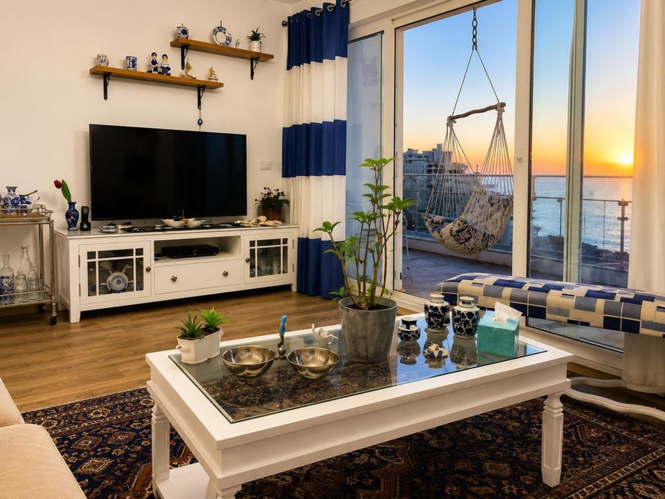 TV and multimedia, Balcony/Terrace, Sea view, Sunset