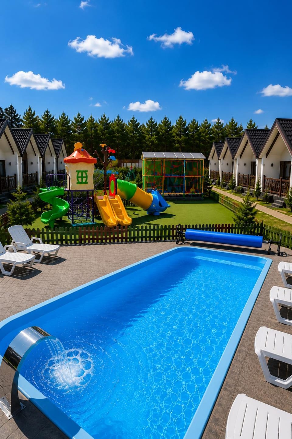 Property building, Swimming pool