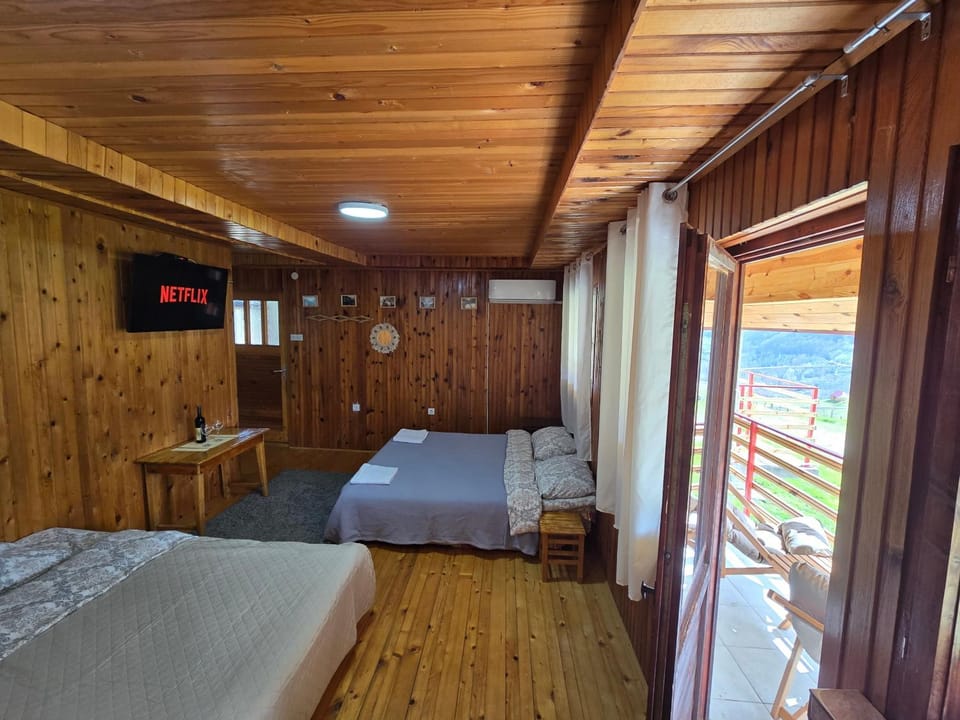 Bed, TV and multimedia, Bedroom, air conditioner