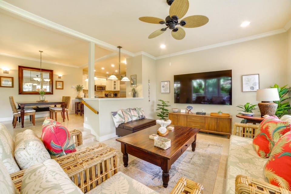 Walk to Poipu Beaches: Koloa Condo w/ Pool Access! House in Poipu