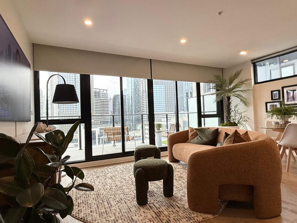 Heart of South Melbourne with free parking Apartment in Southbank