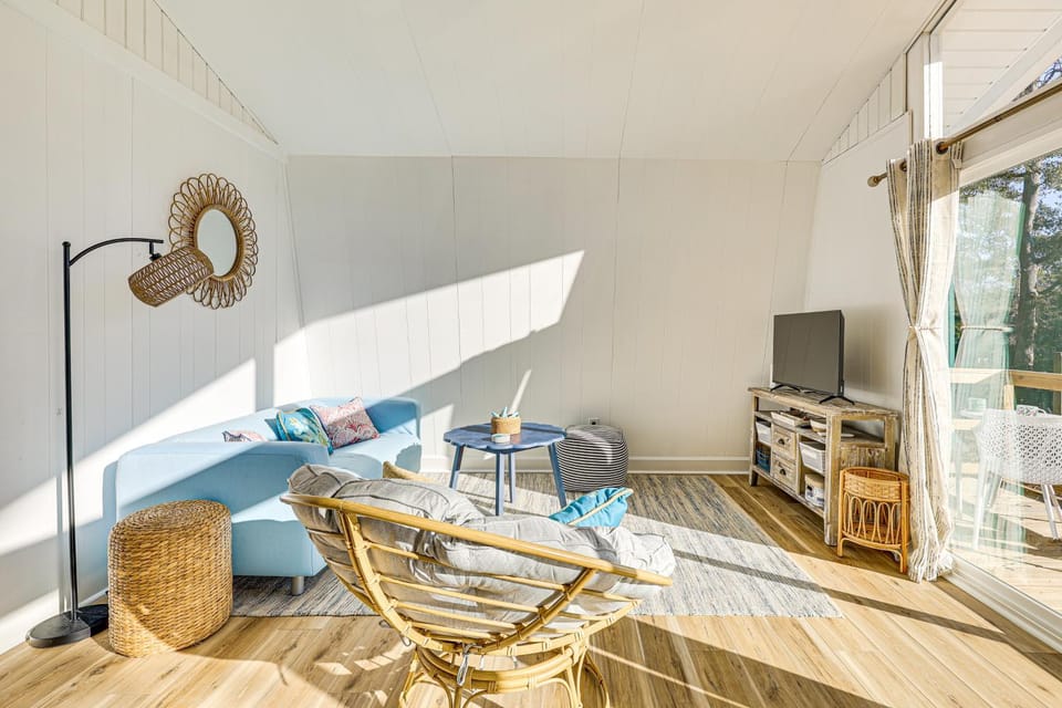 Boat, Fish & Bike: Oak Island Home w/ Large Yard House in Oak Island