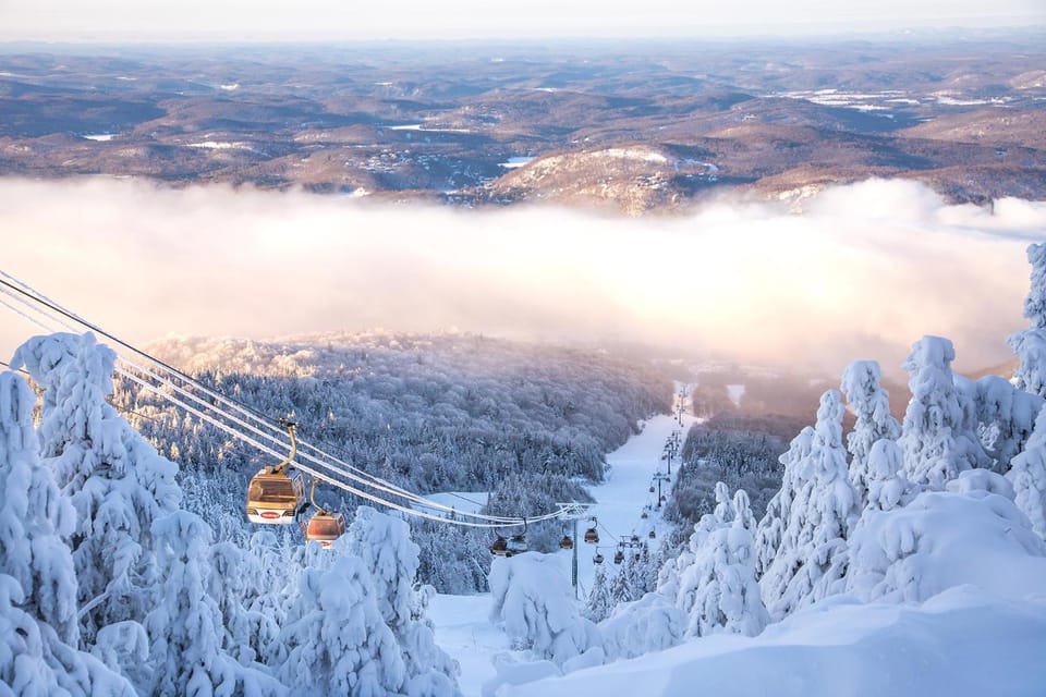 Nearby landmark, Winter, Skiing, Mountain view