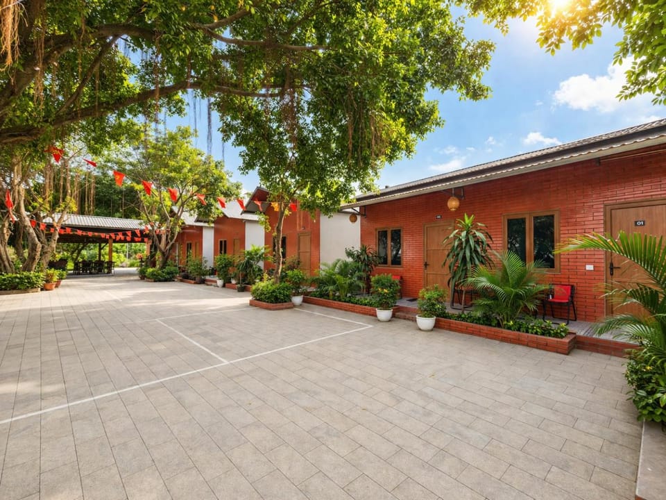 Property building, Day, Garden, Garden view