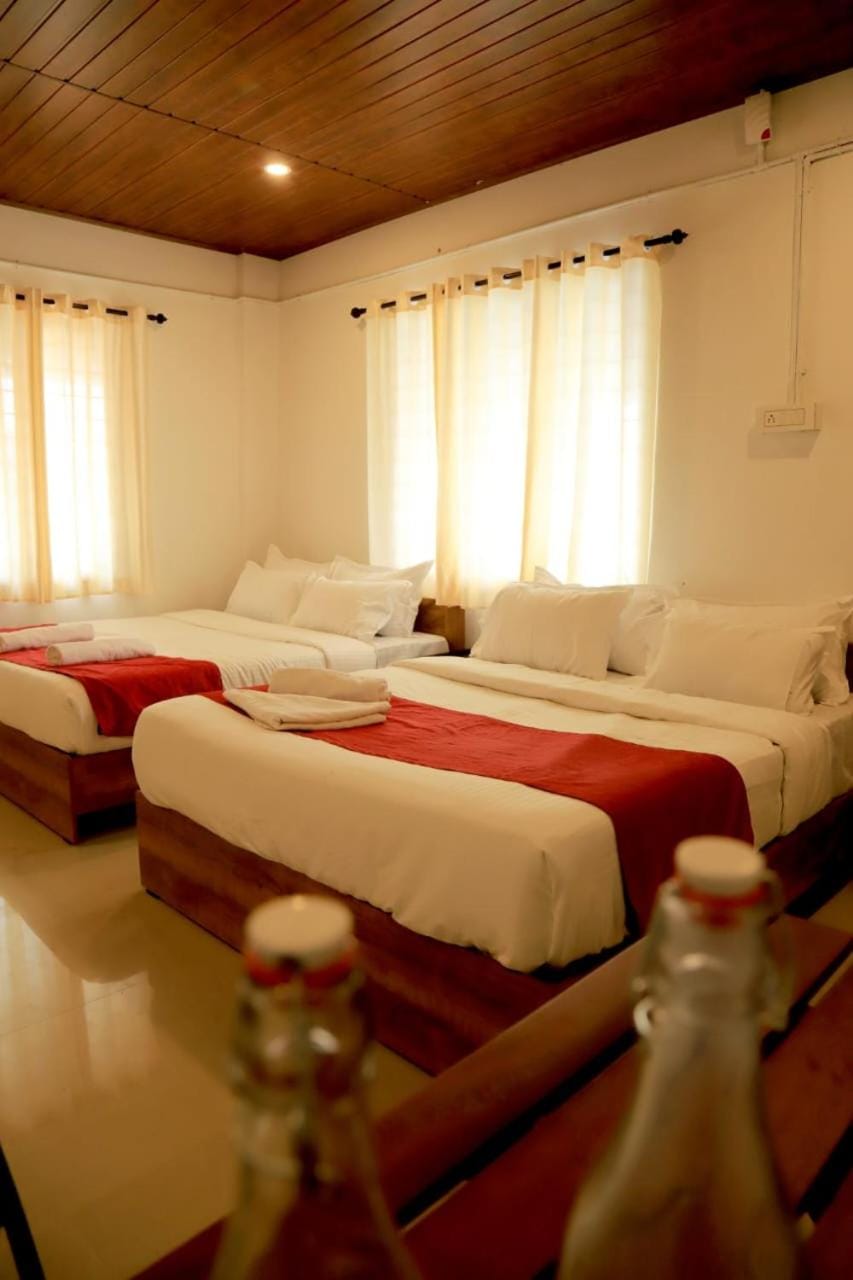 Bed, Living room, Bedroom