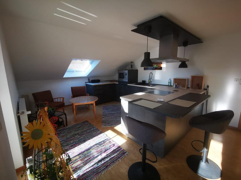 Kitchen or kitchenette, Seating area, Dining area
