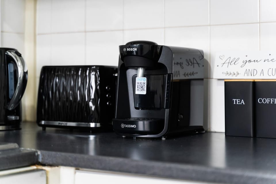 Coffee/tea facilities, Kitchen or kitchenette, toaster