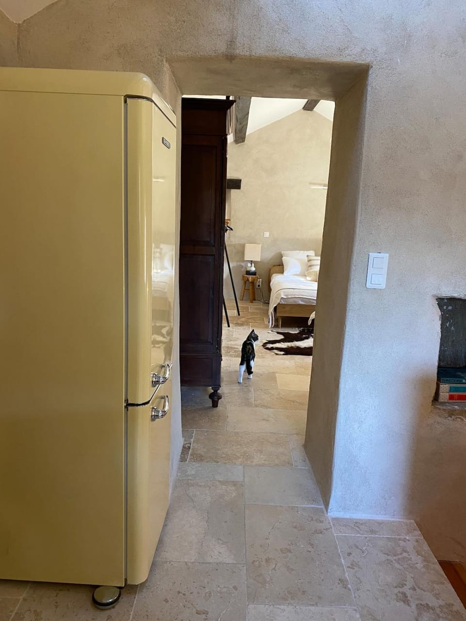 Kitchen or kitchenette, wardrobe