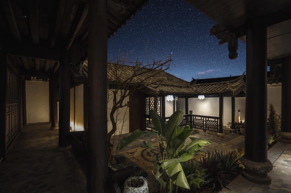 Night, Garden, View (from property/room), Garden view
