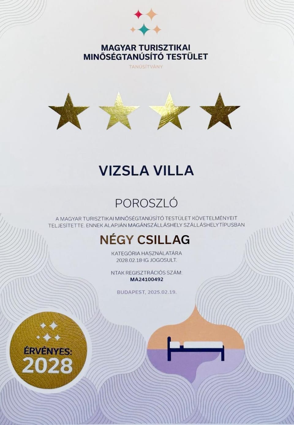Certificate/Award