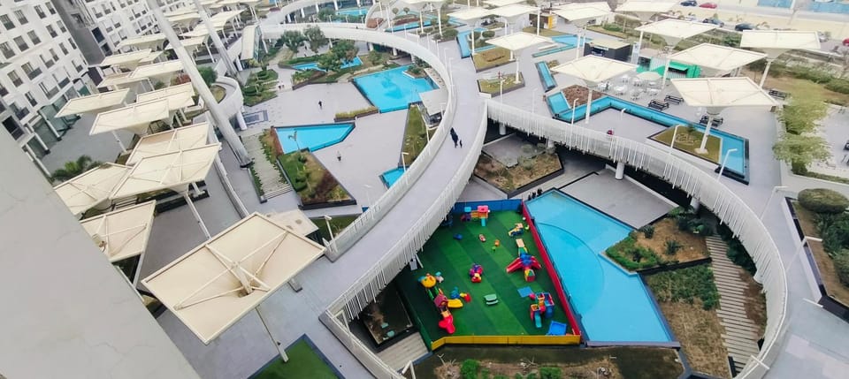 Natural landscape, Pool view, Swimming pool
