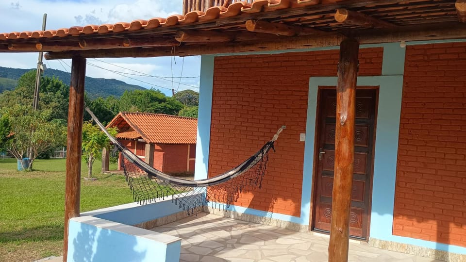 Pousada Recanto JF da Serra- Chalé Azulão Nature lodge in State of São Paulo