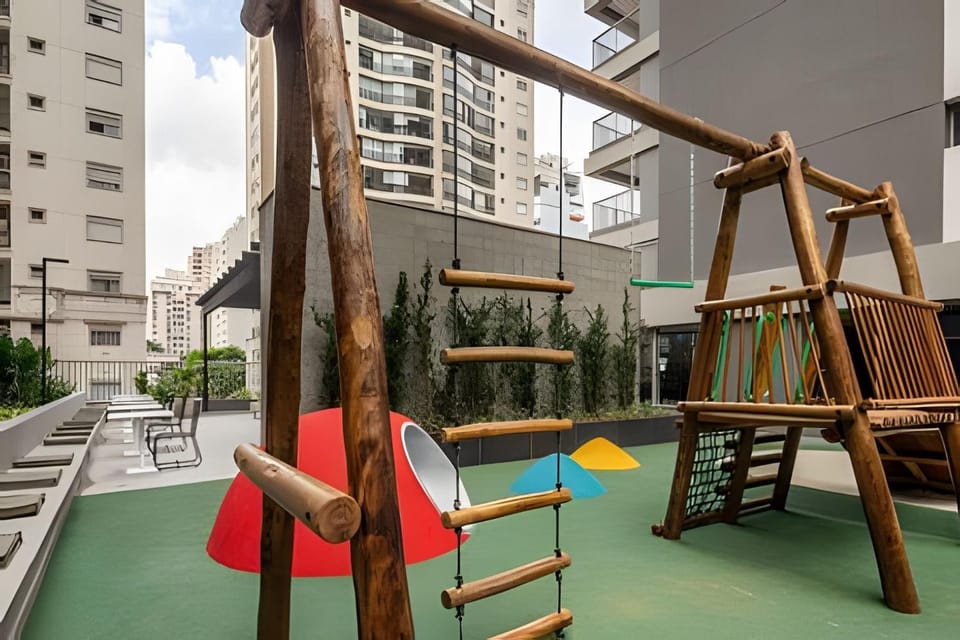 Studio em prédio novo e moderno - Moema Apartment in Sao Paulo City