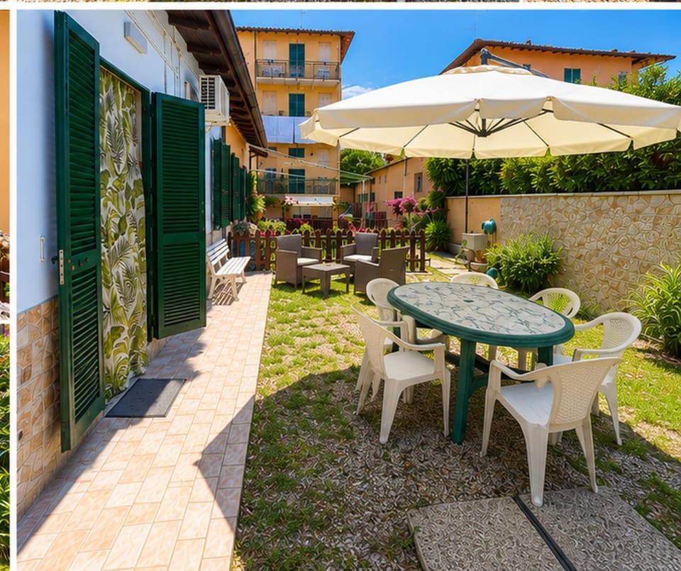 Patio, Garden view