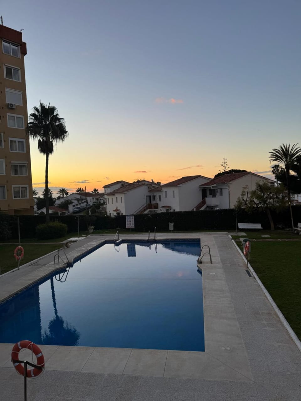 Day, Natural landscape, Pool view, Swimming pool, Sunrise, Sunset