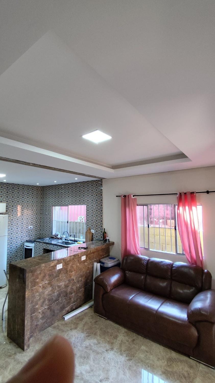 Kitchen or kitchenette, Living room, Seating area