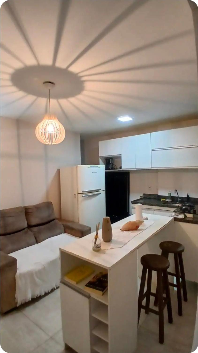 Ar Condicionado Cozinha Apt Completo 2 qdras da Praia do Recreio Apartment in Rio de Janeiro