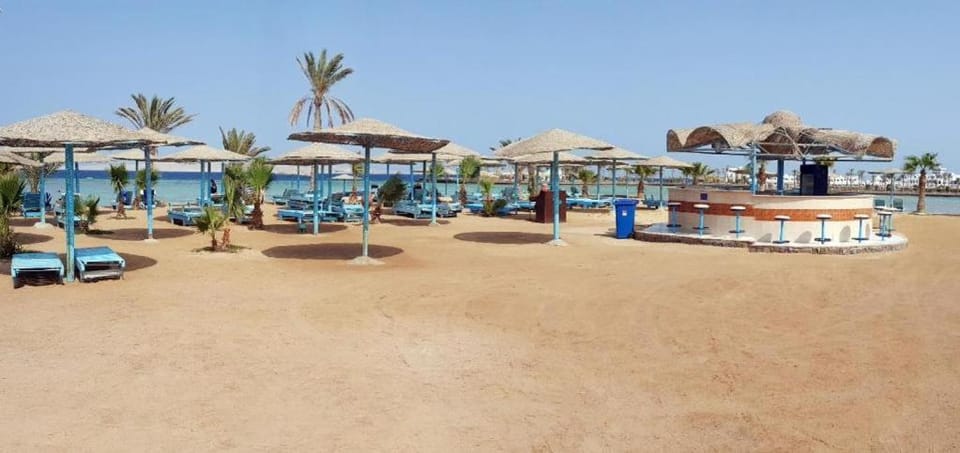 Beach, sunbed