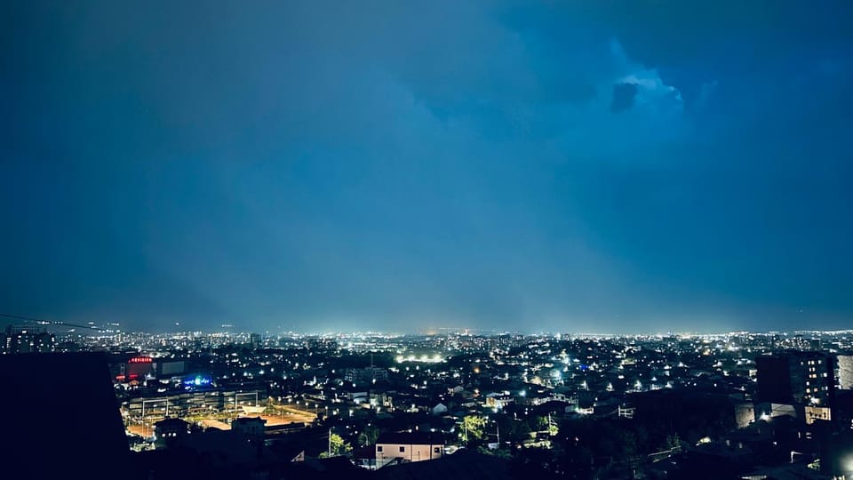 Night, Bird's eye view