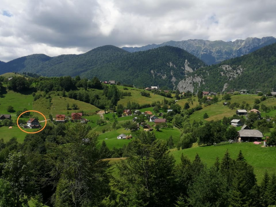 Property building, Natural landscape, Bird's eye view