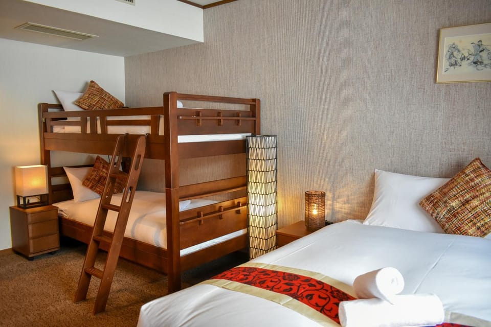 Bed, bunk bed