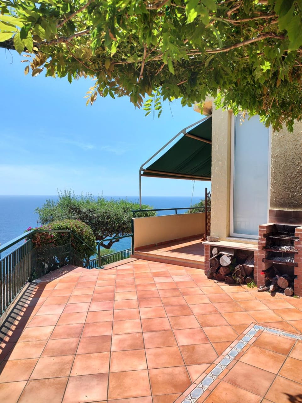 Patio, Natural landscape, View (from property/room), Sea view