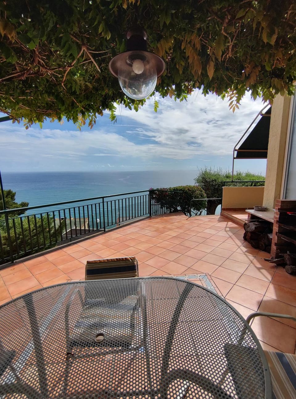 Patio, Natural landscape, Sea view