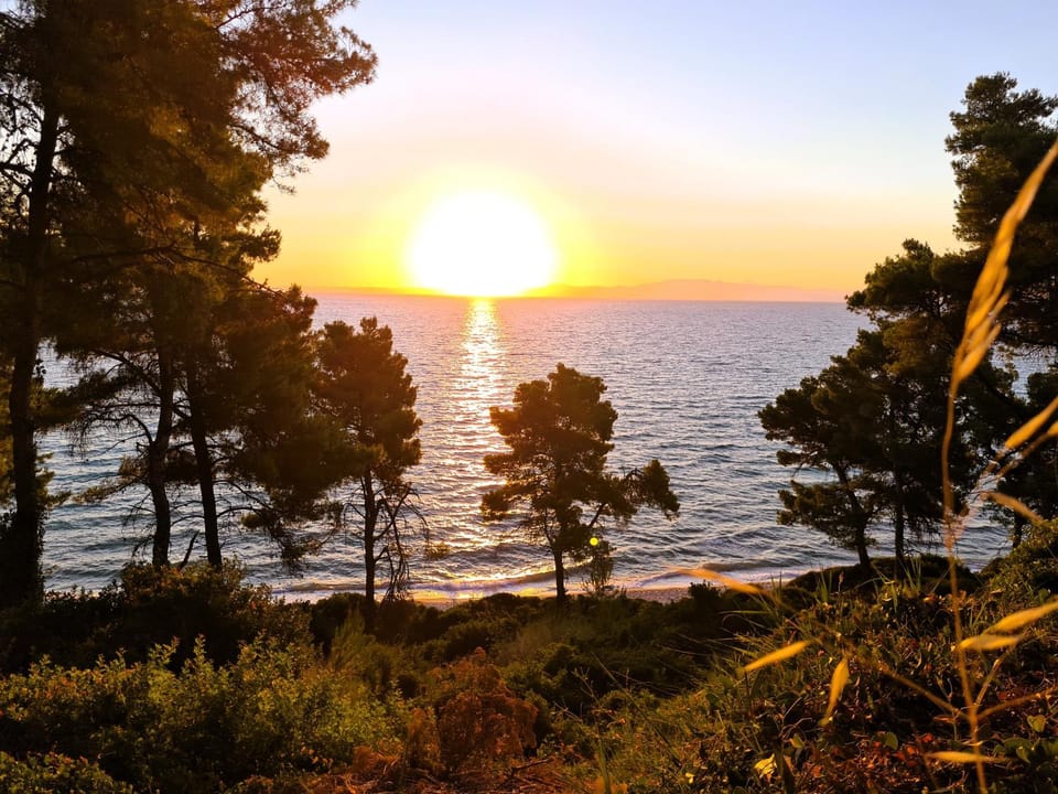 Nearby landmark, Beach, Sunrise