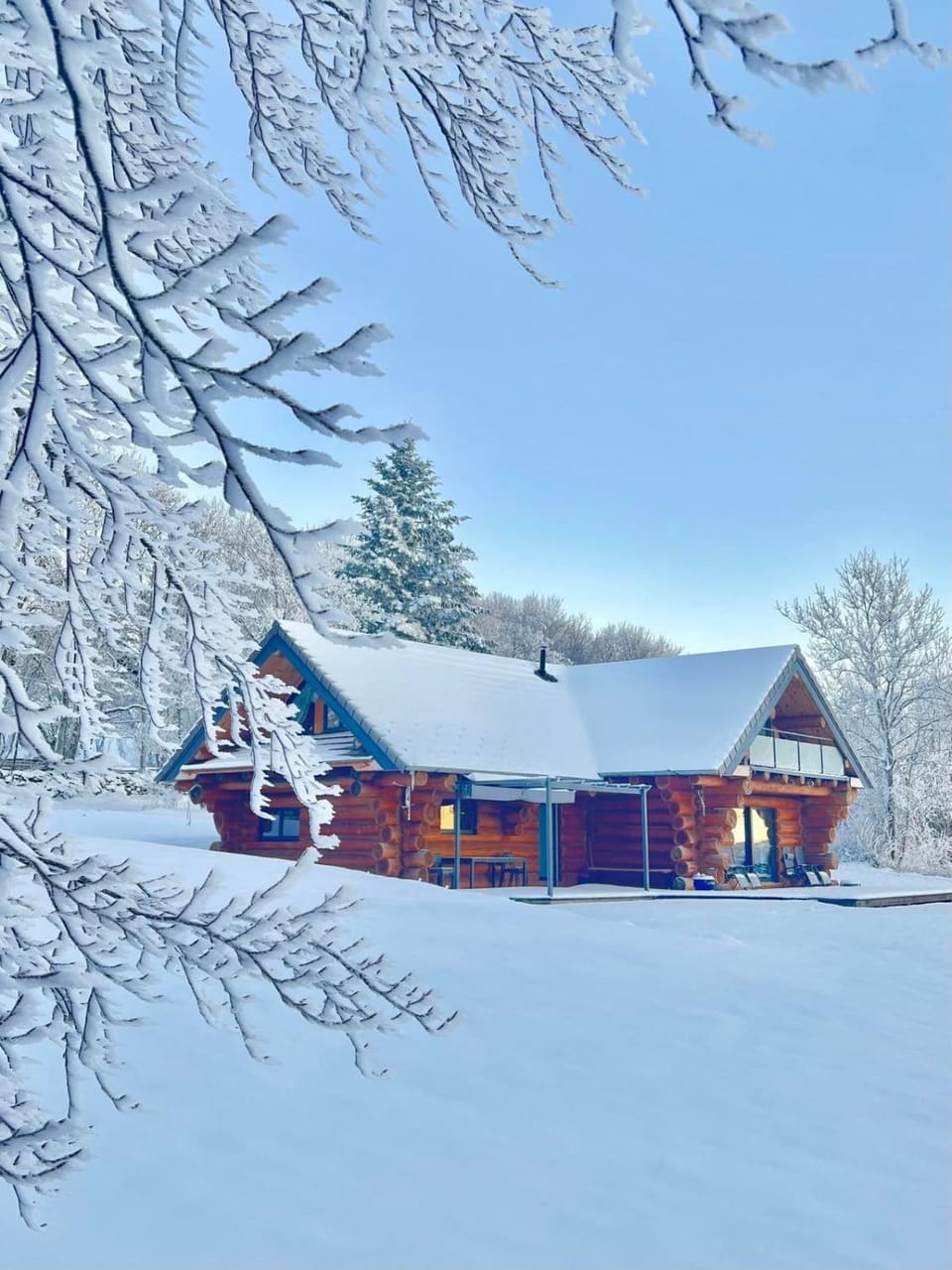 Wood log chalet Chalet in Auvergne-Rhône-Alpes