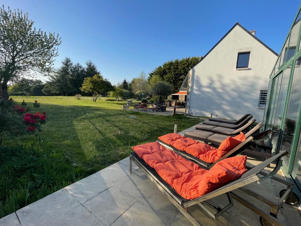 Les Hauts de Locmiquel apartment with private heated pool Apartment in Brittany