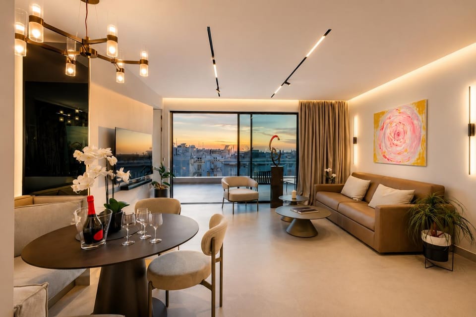 Luxury Penthouse 2BR Central Thessaloniki Apartment in Thessaloniki