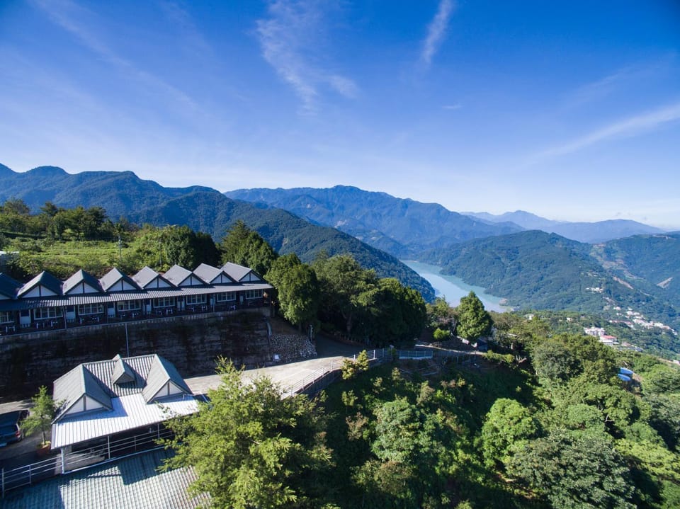 Natural landscape, Bird's eye view, Mountain view