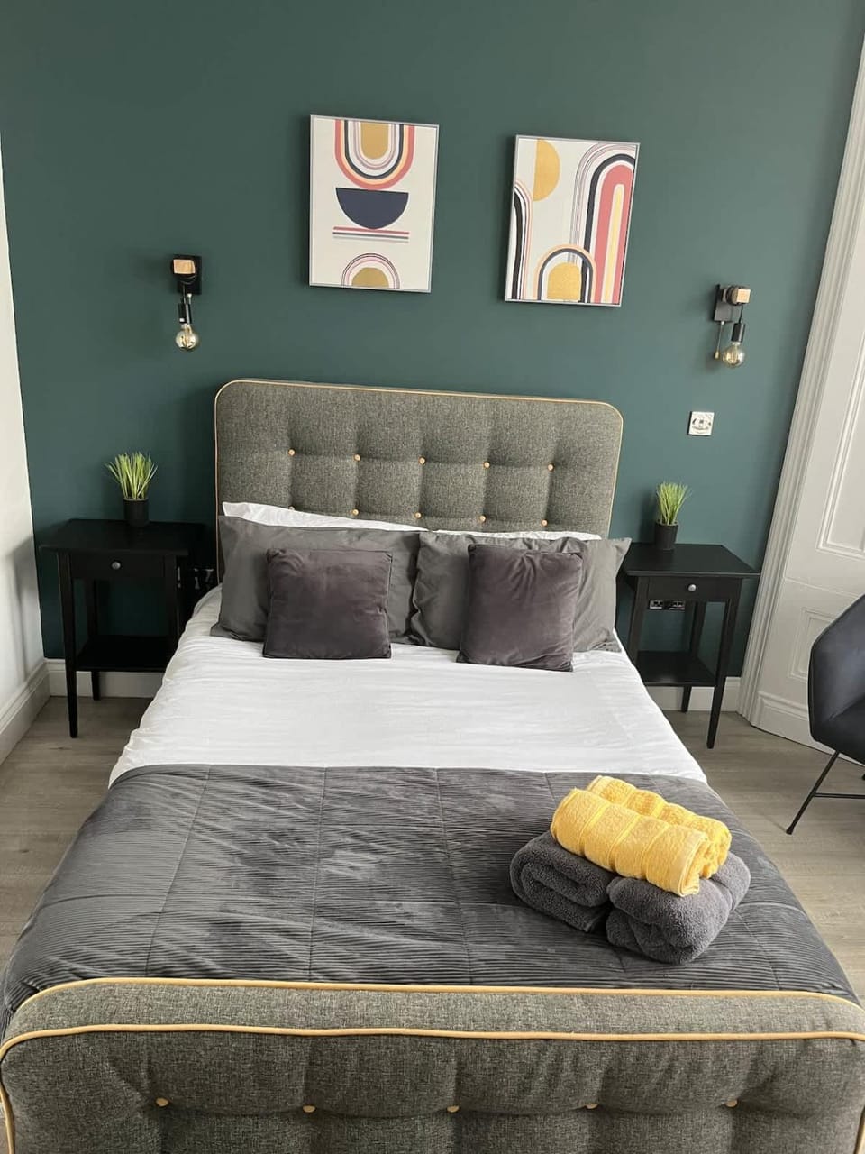 Bed, Bedroom