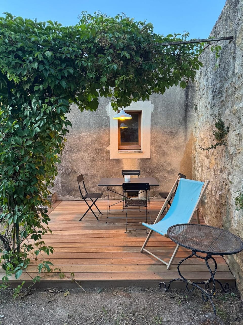 Patio, sunbed