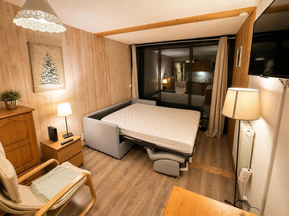 Studio Cabine avec WIFI et vue splendide sur le lac et les montagnes Cabin in Occitanie