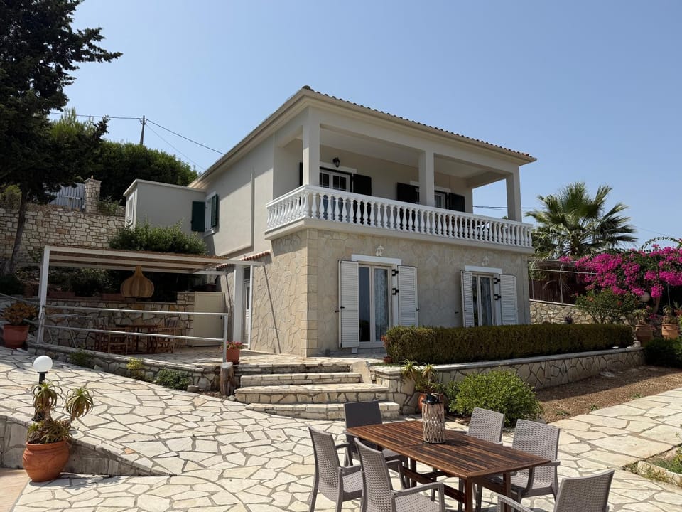 Dolphin House by the sea Villa in Peloponnese, Western Greece and the Ionian