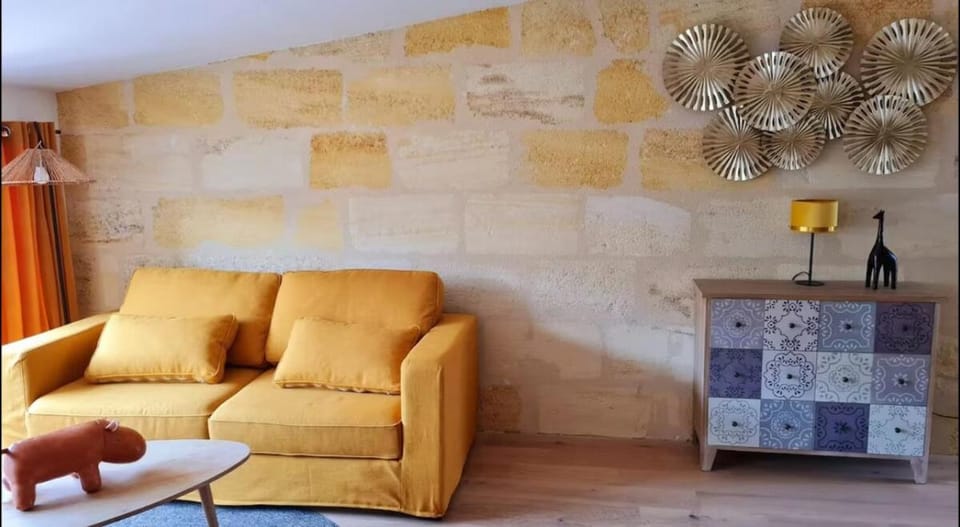 6- Hypercentre, 4pers, Climatisation ,Terrasse, Netflix Apartment in Fronsac