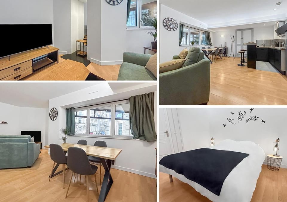 Bed, Kitchen or kitchenette, Living room, Bedroom