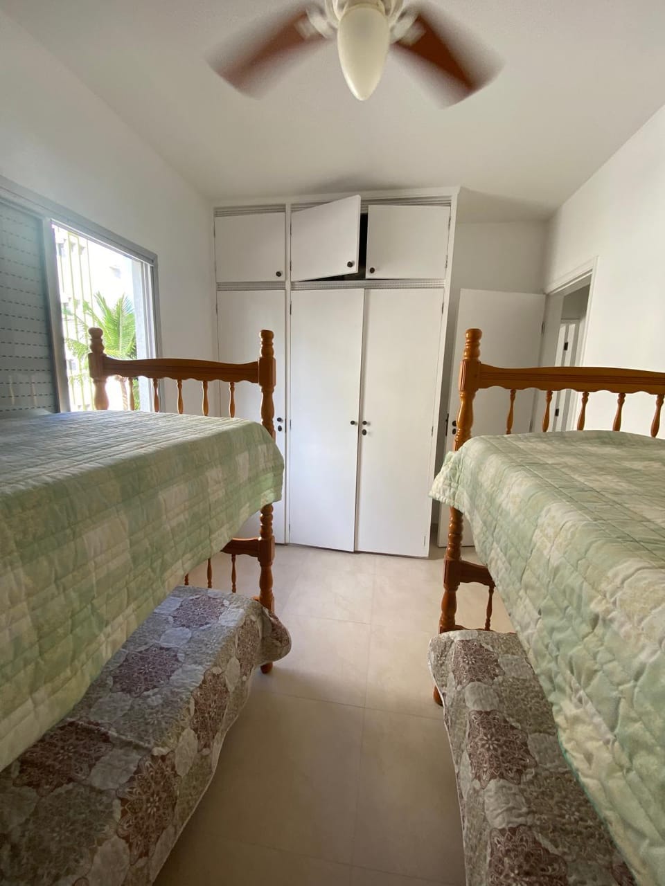 bunk bed, wardrobe