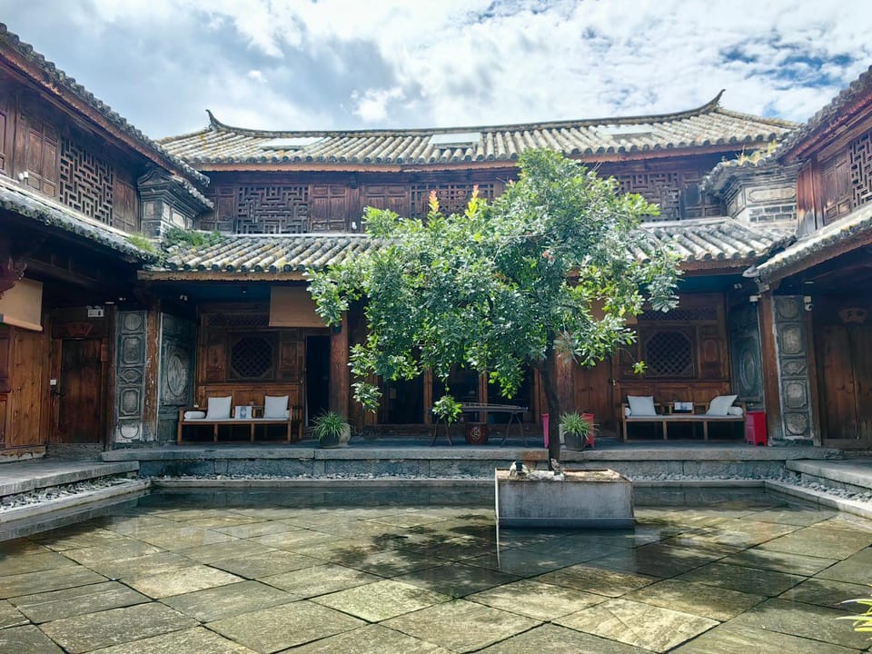 Property building, Patio
