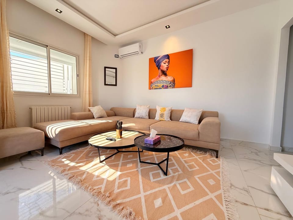 most charming 2 bedrooms in la Marsa Apartment in Tunis Governorate, Tunisia