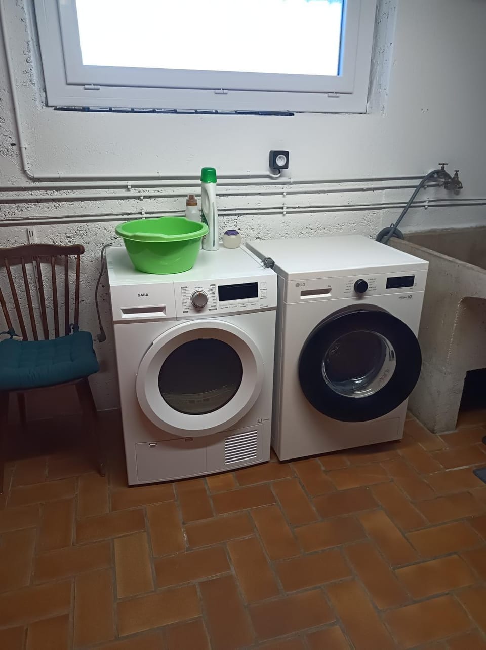 washing machine, dryer